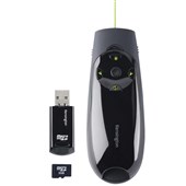 KENSINGTON PRESENTER EXPERT LASER POINTER GREEN LASER AND MEMORY