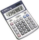 CANON HS1200TS DESKTOP CALCULATOR 12 DIGIT SILVER