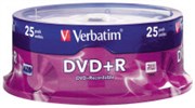 VERBATIM 95033 DVDR 47GB 16X SPINDLE SILVER PACK 25