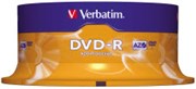 VERBATIM 95058 DVDR 47GB 16X SPINDLE SILVER PACK 25