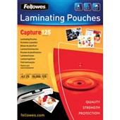 LAMINATING POUCH FELLOWES A3 125MIC PKT25