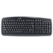 GENIUS KB 110 KEYBOARD USBPS2 BLACK