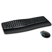 MICROSOFT SCULPT COMFORT WIRELESS KEYBOARD AND MOUSE COMBO BLACK