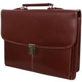 AVENUE ORGANISER BAG LEATHER BROWN