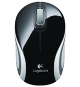 LOGITECH M187 MOUSE WIRELESS MINI BLACK