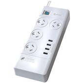 SANSAI POWERBOARD 4 WAY SURGE 4 USB PORTS