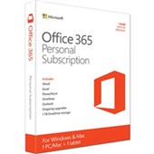 MICROSOFT OFFICE 365 SOFTWARE PERSONAL 1 USER 1 YEAR