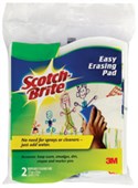 SCOTCHBRITE EASY ERASING PAD PACK 2