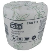 TORK 2185914 T4 TOILET TISSUE UNIVERSAL CONVENTIONAL 1 PLY W100MM X L55M 500 SHEETS PER ROLL CTN 48