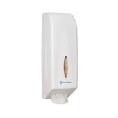 TOILET TISSUE DISPENSER PACIFIC GREEN D30 WHITE PLASTIC INTERLEAVED FREE ON LOAN