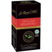 SIR THOMAS LIPTON ENGLISH BREAKFAST ENVELOPE TEA BAGS PACK 25