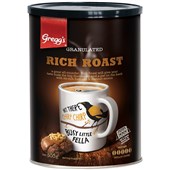 GREGGS INSTANT COFFEE RICH ROAST 500G