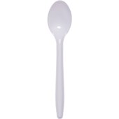 HARVEYS DISPOSABLE TEASPOON PLASTIC WHITE PACK 100