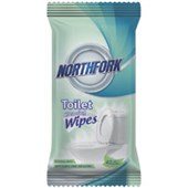 NORTHFORK FLUSHABLE TOILET CLEANING WIPES PACK 40 SHEETS