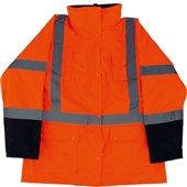 IRONWEAR OUTER JACKET WET WEATHER TTMCW HI VIS SMALL ORANGE