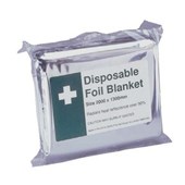 HELPIT BLANKET DISPOSABLE W1300 X L2100MM SILVER