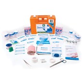 PLATINUM FIRST AID KIT WALL MOUNT PLASTIC CASE 2030 PERSON