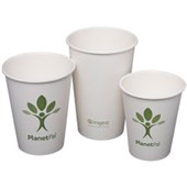 PLANET PAL DISPOSABLE CUP HOT DOUBLE WALL COMPOSTABLE 8OZ PACK 25