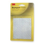 3M BUMPON SJ5312 FURNITURE PROTECTION TRANSPARENT DOME ADHESIVE BACKED W127 X L36MM PACK 56