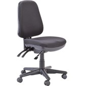 OPD OFFICEWARE SALSA OFFICE CHAIR HIGHBACK 3LEVER BLACK