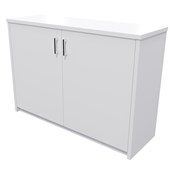 ZEALAND CREDENZA W1200 X D400 X H835MM WHITE