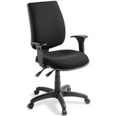 OPD TANE 2 OFFICE CHAIR HIGHBACK 2LEVER ADJUSTABLE ARMS BLACK