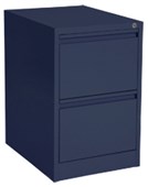 PROCEED VERTICAL FILING CABINET 2 DRAWER W470 X D620 X H720MM DUSK BLUE