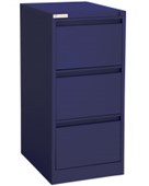 OPD OFFICEWARE FILING CABINET 3 DRAWER W470 X D620 X H1020MM DUSK BLUE