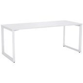 KNIGHT ANVIL DESK W1800 X D800 X H730MM WHITE