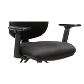 MONDO JAVA CHAIR ARMS HEIGHT ADJUSTABLE BLACK