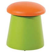 BFX PORTOBELLO OTTOMAN STOOL W450 X H530MM GREENORANGE