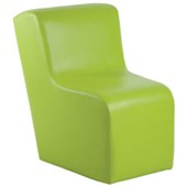 BFX FLIP FLOP STUDENT CHAIR W775 X D540 X H770MM GREEN