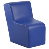 BFX FLIP FLOP STUDENT CHAIR W775 X D540 X H770MM BLUE