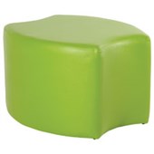 BFX BLOOM OTTOMAN STOOL W690 X D600 X H450MM GREEN