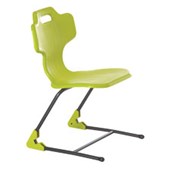 BFX E SLED STUDENT CHAIR SIZE1 W410 X D420 X H300MM GREEN