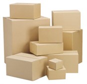 CARDBOARD CARTON NI NO4 W255 X H405 X D255MM