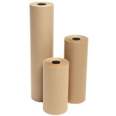 PREMIUM WRAPPING PAPER KRAFT ROLL 150GSM W900MM X L130M