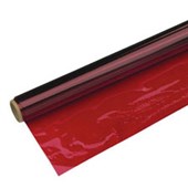 CELLOPHANE WRAP ROLL W600MM X L50M RED