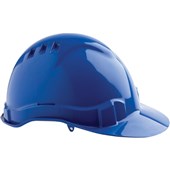 PROCHOICE HARD HAT HHV6 6 VENT 6 POINT PUSHLOCK HARNESS BLUE