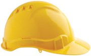 PROCHOICE HARD HAT HHV6 6 VENT 6 POINT PUSHLOCK HARNESS YELLOW