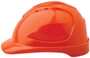 PROCHOICE HARD HAT HHV9 9 VENT 6 POINT PUSHLOCK HARNESS ORANGE