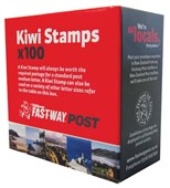 KIWISTAMP POSTAGE STAMP BOX 100