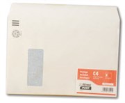 FASTWAY POST ENVELOPE POSTAGE INCLUDED WINDOW SELF SEAL C4 E31 W324 X L229MM WHITE PACK 50