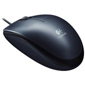 LOGITECH M90 USB WIRED OPTICAL MOUSE BLACK