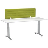 BOYD VISUALS PARTITION DESK SCREEN W1180 X H340MM LIME