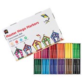 EC MASTER MEGA MARKER 26MM FINE TIP ASSORTED BOX 288