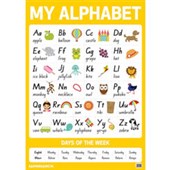 WARWICK POSTER MY LITERACY 1 ALPHABET W594 X H841MM