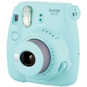 FUJIFILM INSTAX MINI 9 CAMERA ICE BLUE WITH FILM 10 PACK