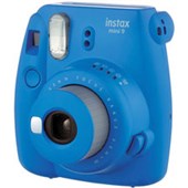 FUJIFILM INSTAX MINI 9 CAMERA COBALT BLUE WITH FILM 10 PACK