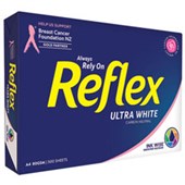 REFLEX PINK A4 ULTRA WHITE COPY PAPER 80GSM WHITE PACK 500 SHEETS